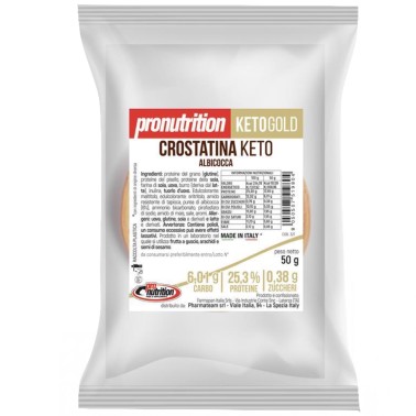 Pronutrition Crostatina Keto Albicocca - 1 crostata da 50 gr AVENE - ALIMENTI PROTEICI