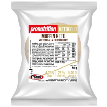 Pronutrition Muffin Keto Multicereali Ai Frutti di Bosco - 1 muffin da 50 gr AVENE - ALIMENTI PROTEICI