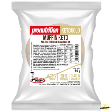 Pronutrition Muffin Keto Multicereali Crema Amarena - 1 muffin da 50 gr AVENE - ALIMENTI PROTEICI