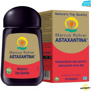 Marcus Rohrer Astaxantina - 30 softgel BENESSERE-SALUTE