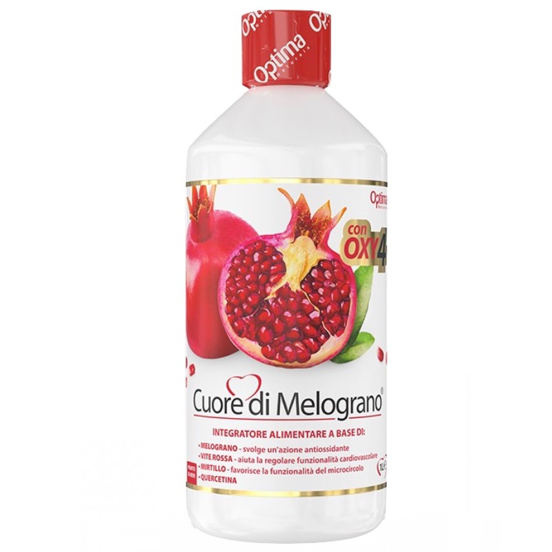 Optima Cuore di Melograno Succo con Oxy4 - 1 Lt BENESSERE-SALUTE