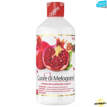 Optima Cuore di Melograno Succo con Oxy4 - 1 Lt BENESSERE-SALUTE