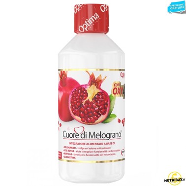 Optima Cuore di Melograno Succo con Oxy4 - 500 ml BENESSERE-SALUTE