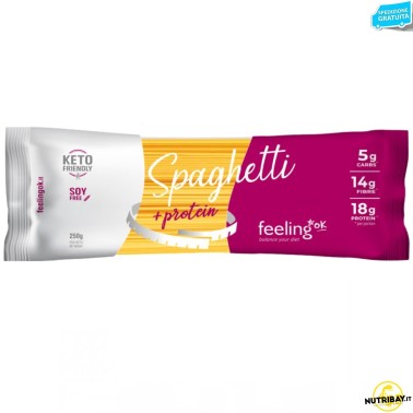 Feeling Ok Spaghetti +Protein - 250 gr AVENE - ALIMENTI PROTEICI