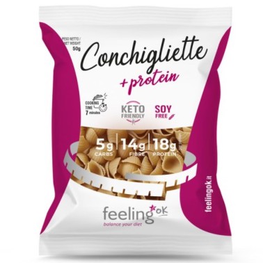 Feeling Ok Conchigliette +Protein - 50 gr AVENE - ALIMENTI PROTEICI