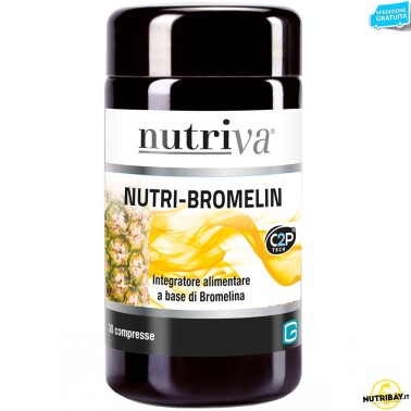 Nutriva Nutri-Bromelin - 30 cpr BENESSERE-SALUTE