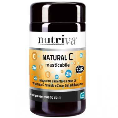 Nutriva Natural C Masticabile - 60 cpr masticabili AVENE - ALIMENTI PROTEICI