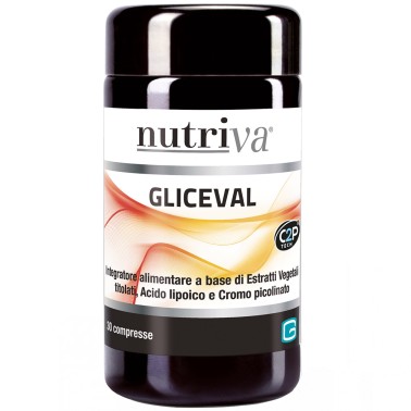 Nutriva Gliceval - 30 cpr BRUCIA GRASSI TERMOGENICI