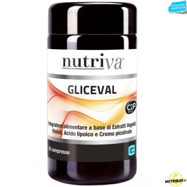 Nutriva Gliceval - 30 cpr BRUCIA GRASSI TERMOGENICI