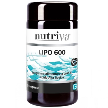 Nutriva Lipo 600 - 30 cpr BRUCIA GRASSI TERMOGENICI