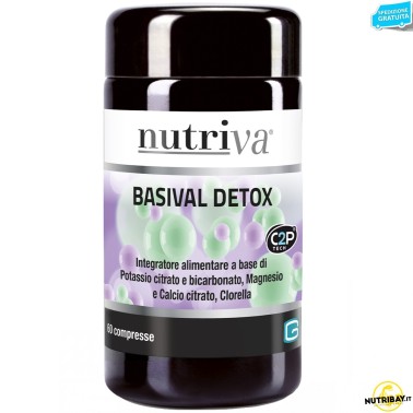 Nutriva Basival Detox - 60 cpr SALI MINERALI