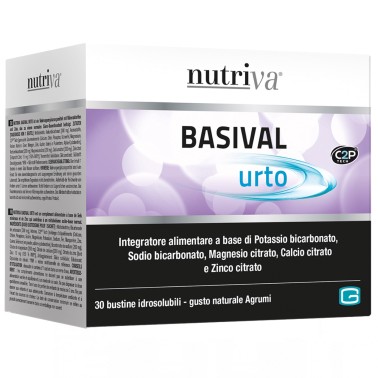 Nutriva Basival Urto - 30 bustine idrosolubili SALI MINERALI