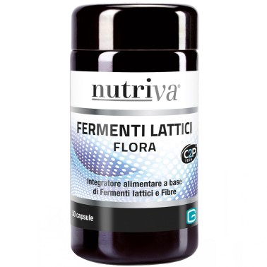 Nutriva Fermenti Lattici Flora - 50 caps BENESSERE-SALUTE
