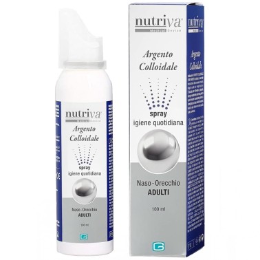 Nutriva Argento Colloidale Spray Adulti - 100 ml BENESSERE-SALUTE