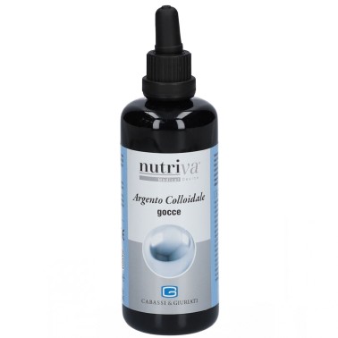 Nutriva Argento Colloidale Gocce - 100 ml BENESSERE-SALUTE
