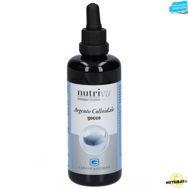 Nutriva Argento Colloidale Gocce - 100 ml BENESSERE-SALUTE