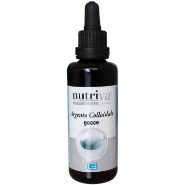 Nutriva Argento Colloidale Gocce - 50 ml BENESSERE-SALUTE