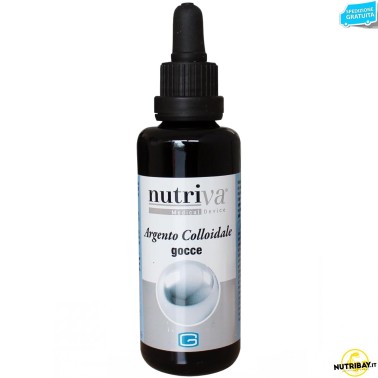 Nutriva Argento Colloidale Gocce - 50 ml BENESSERE-SALUTE