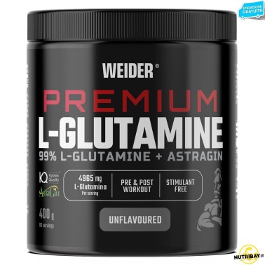 Weider Premium L-Glutamine Kyowa Quality - 400 gr GLUTAMMINA