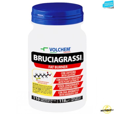 VOLCHEM BRUCIAGRASSI - 110 cpr BRUCIA GRASSI TERMOGENICI