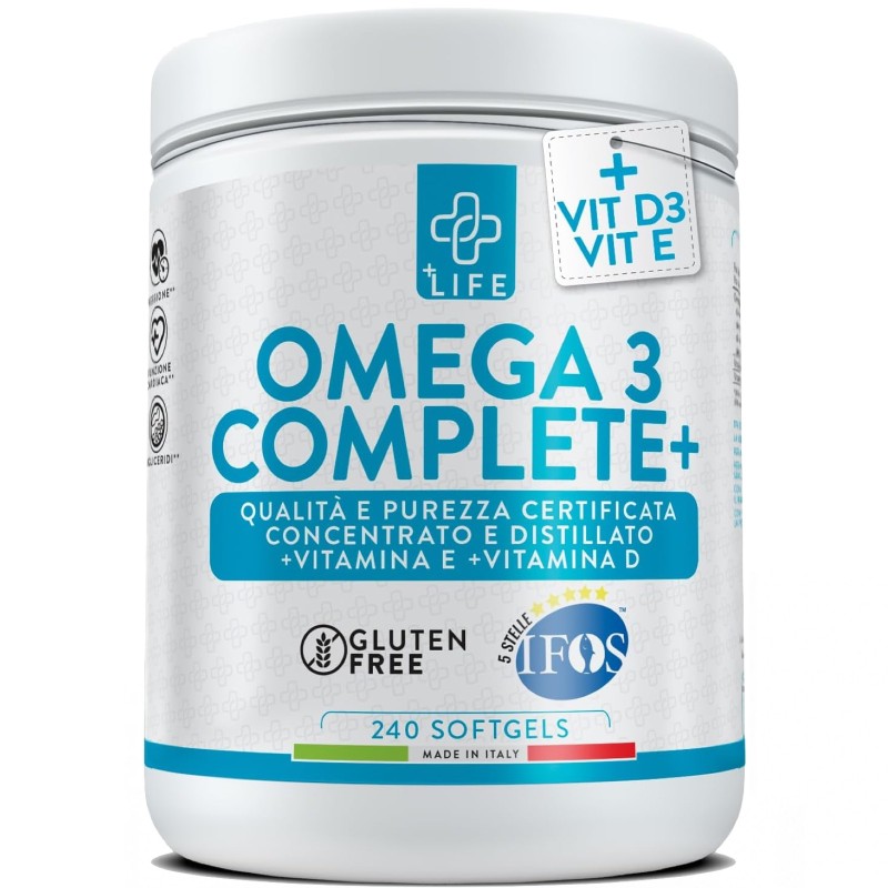+Life Omega 3 Complete+ - 240 softgels OMEGA 3