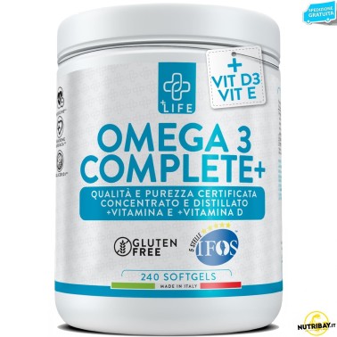 +Life Omega 3 Complete+ - 240 softgels OMEGA 3
