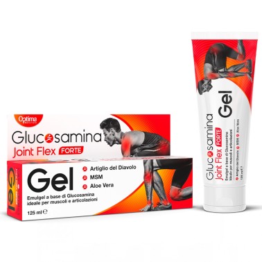 OPTIMA NATURALS GLUCOSAMINA JOINT FLEX FORTE GEL 125 ml BENESSERE ARTICOLAZIONI