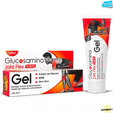 OPTIMA NATURALS GLUCOSAMINA JOINT FLEX FORTE GEL 125 ml BENESSERE ARTICOLAZIONI