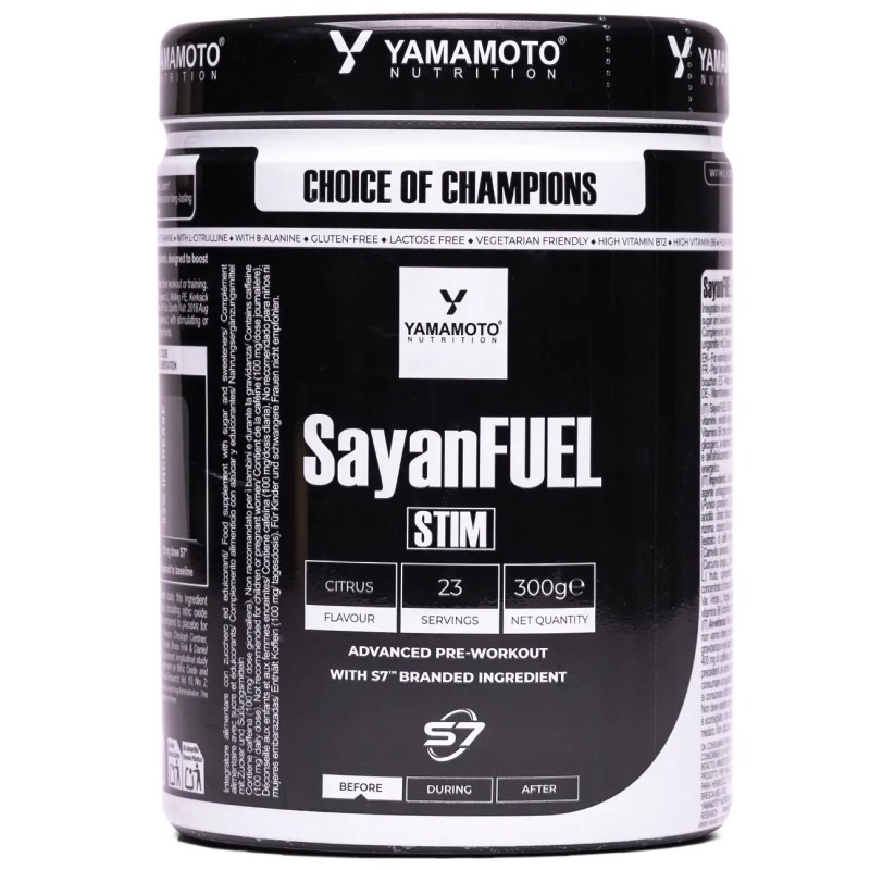 Yamamoto Nutrition SayanFuel Stim - 300 gr PRE ALLENAMENTO