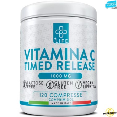 +Life Vitamina C Timed Release - 120 cpr VITAMINE