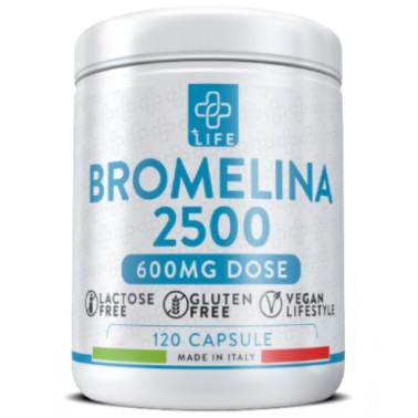 +Life Bromelina 2500 - 120 caps BENESSERE-SALUTE