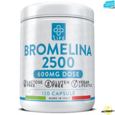 +Life Bromelina 2500 - 120 caps BENESSERE-SALUTE