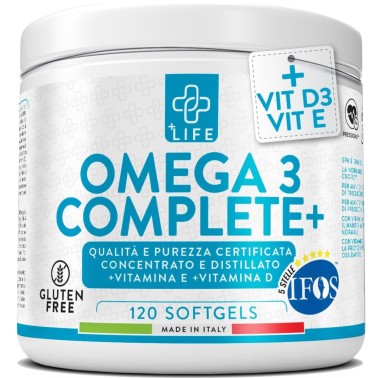 +Life Omega 3 Complete+ - 120 softgels OMEGA 3