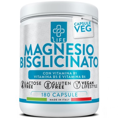 +Life Magnesio Bisglicinato - 180 caps SALI MINERALI