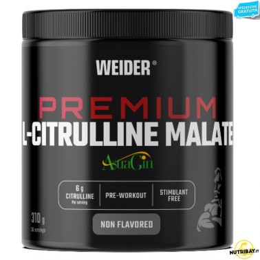 Weider Premium L-Citrulline Malate - 310 gr PRE ALLENAMENTO