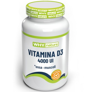 Why Nature Vitamina D3 4000 UI - 150 cpr VITAMINE