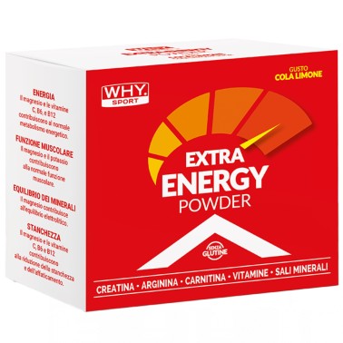 Why Sport Extra Energy Powder - 20 bustine PRE ALLENAMENTO