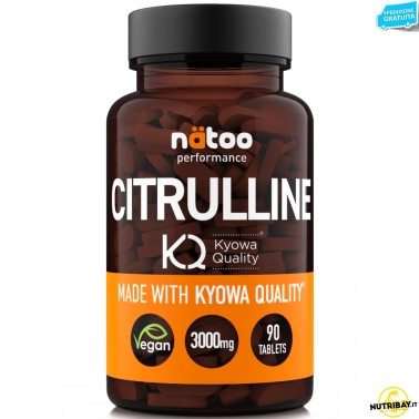 Natoo Performance Citrulline - 90 cpr Kyowa Quality PRE ALLENAMENTO