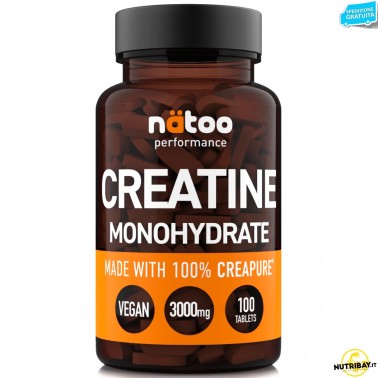 Natoo Performance Creatine Monohydrate - 100 cpr Creapure® CREATINA
