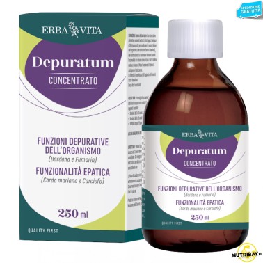 Erba Vita Depuratum Concentrato - 250 ml DRENANTI DIURETICI