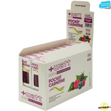 +Watt Pocket Carnitine - box da 16 astucci CARNITINA