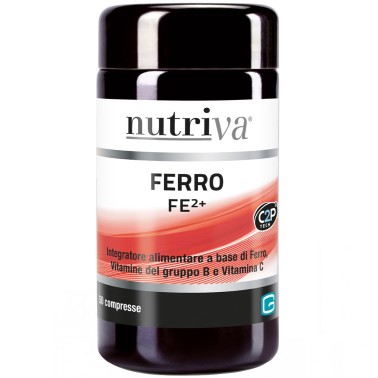 Nutriva Ferro FE2+ - 50 cpr BENESSERE-SALUTE