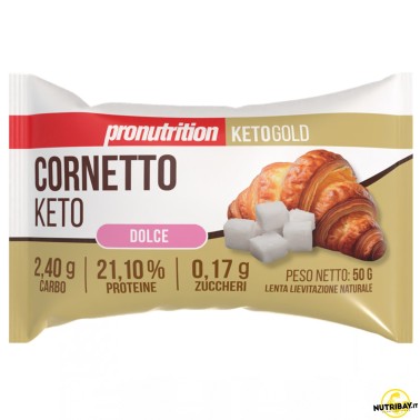 PRONUTRITION Cornetto DOLCE KETO NOCARBO 50 gr AVENE - ALIMENTI PROTEICI