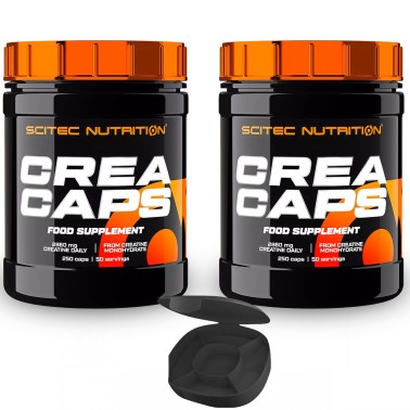 SCITEC NUTRITION Creatine Caps 500 Capsule di Pura Creatina Monoidrato CREATINA