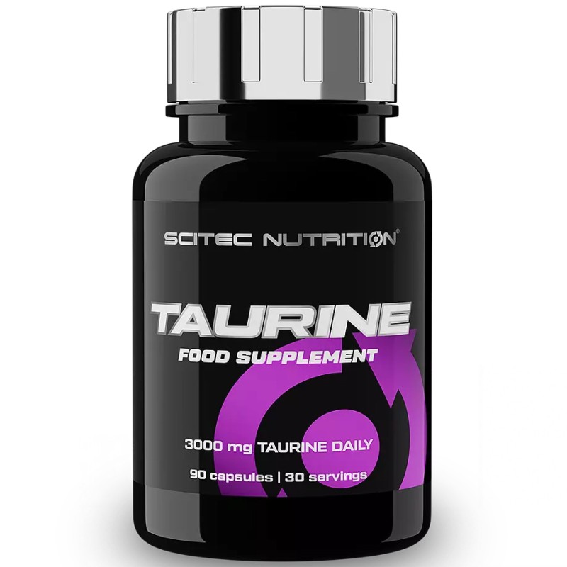 SCITEC NUTRITION Taurine 90 cps. Pure Taurina Aminoacidi Essenziali Energetico TAURINA
