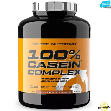 SCITEC 100% Casein Complex 2350g Caseine Micellari Proteine a Lento Rilascio PROTEINE