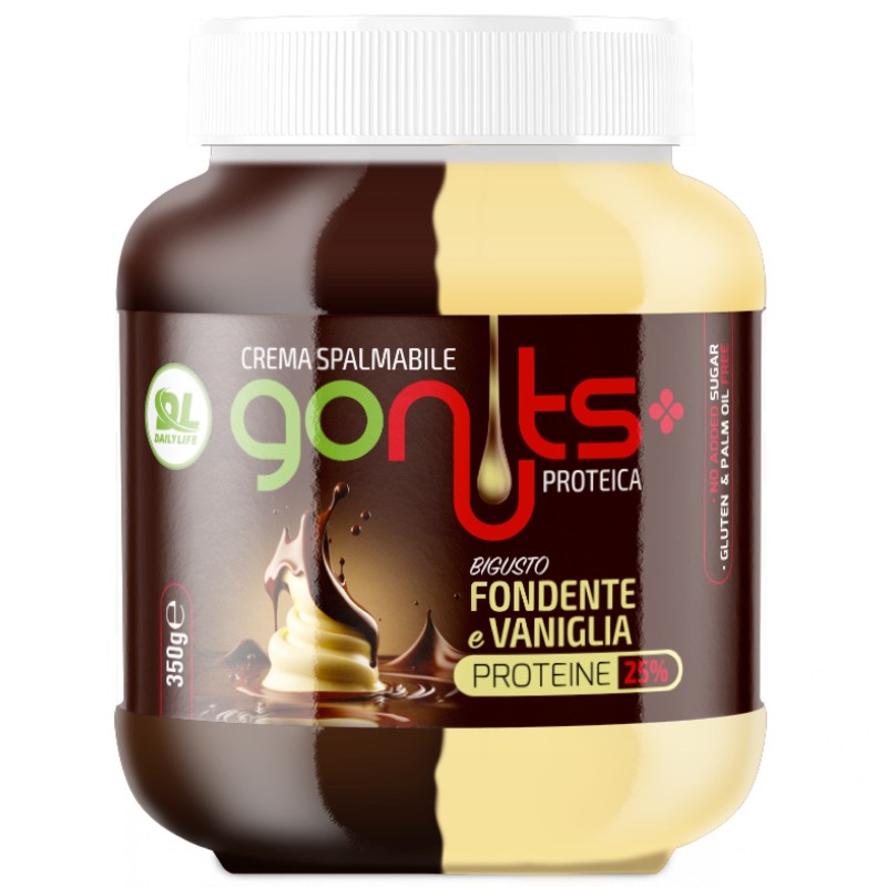 Daily Life Crema Spalmabile GoNuts Fondente e Vaniglia - 350 gr AVENE - ALIMENTI PROTEICI