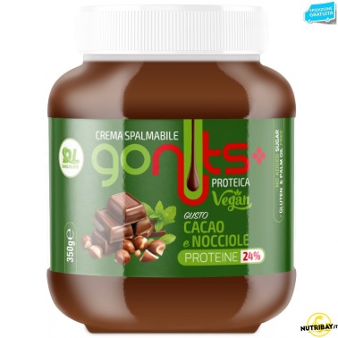 Daily Life Crema Spalmabile GoNuts Vegan Cacao e Nocciole - 350 gr AVENE - ALIMENTI PROTEICI