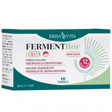 Erba Vita FermentFlor Junior - 10 flaconcini BENESSERE-SALUTE