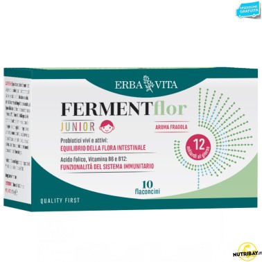 Erba Vita FermentFlor Junior - 10 flaconcini BENESSERE-SALUTE